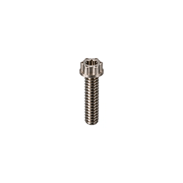 Titanium Saddle Clamp Adjustment Bolts — Raw Titanium