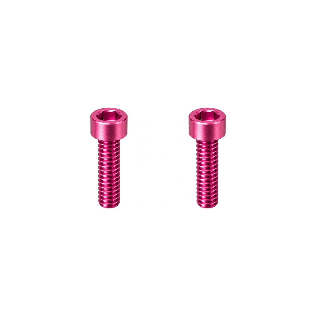 Titanium Cannondale MOMO Steerer Clamp Bolts — Champagne Pink