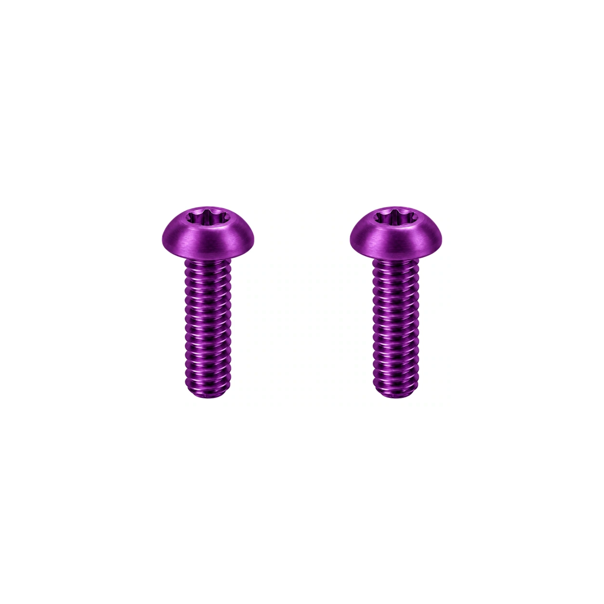 Titanium Cannondale MOMO Computer Mount Bolts — Purple