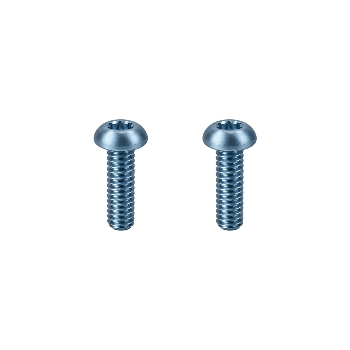 Titanium Cannondale MOMO Computer Mount Bolts — Ice Blue
