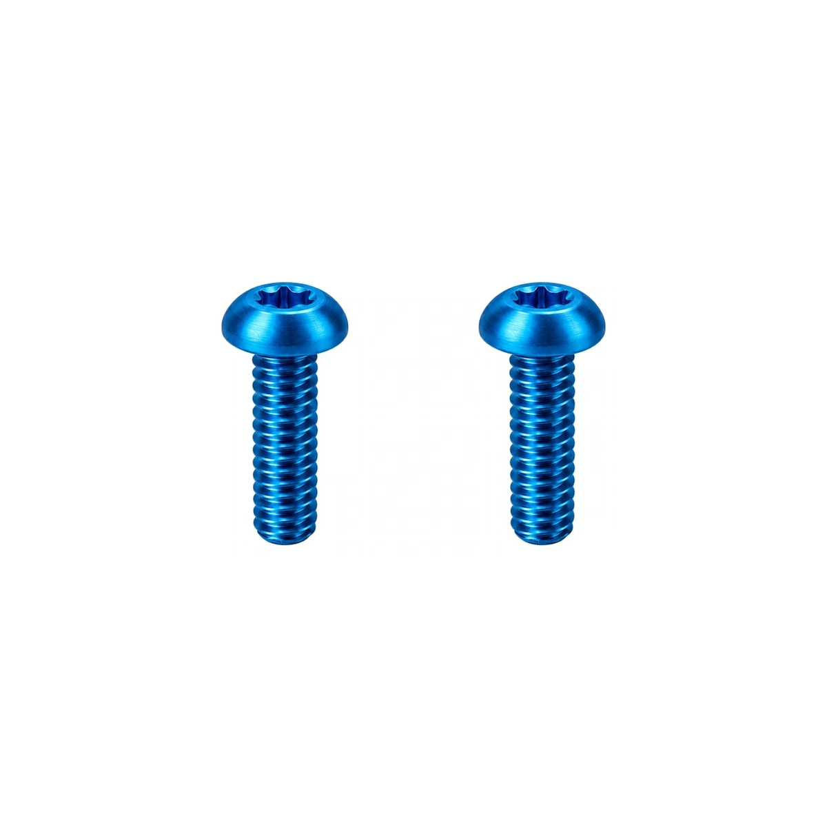 Titanium Cannondale MOMO Computer Mount Bolts — Aqua Blue