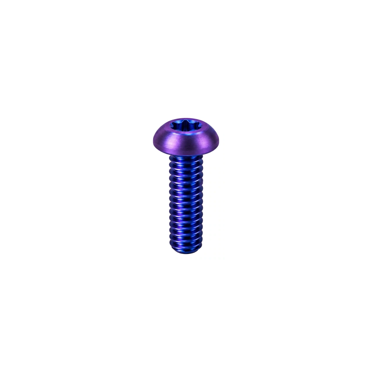 Titanium Cannondale MOMO Light and Camera Axle Bolt — Blue Purple