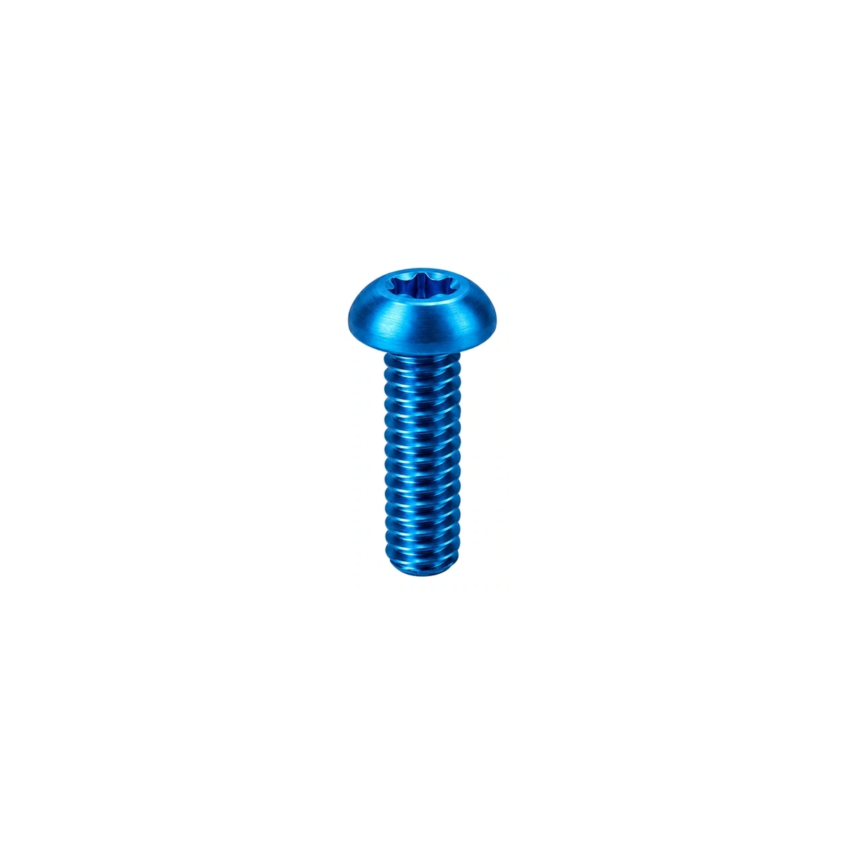 Titanium Cannondale MOMO Light and Camera Axle Bolt — Aqua Blue