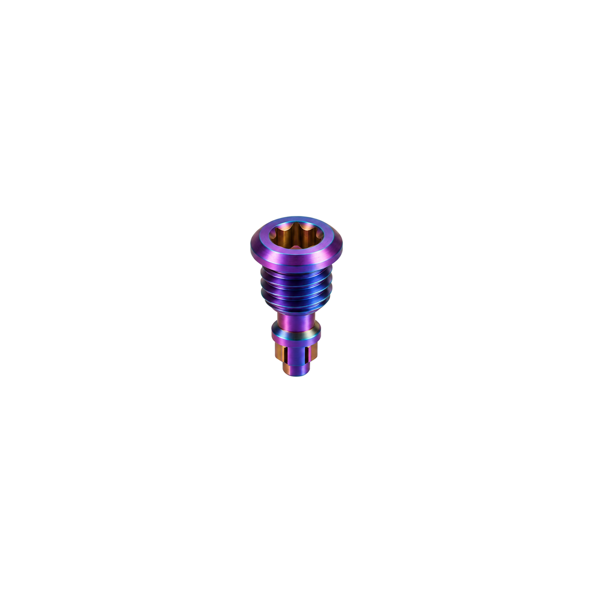 Titanium Magura EBT Reservoir Bleed Screw — Rainbow