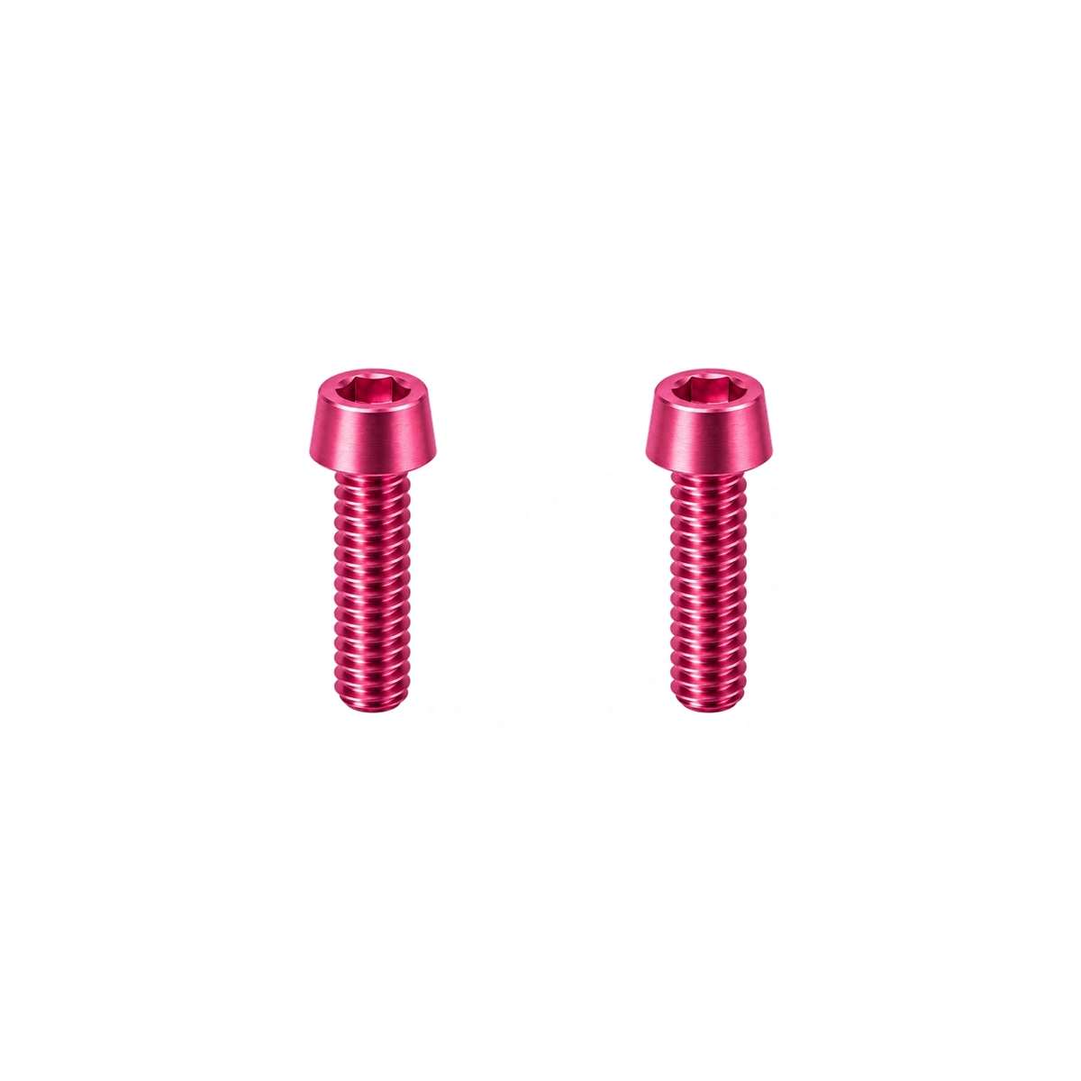 Titanium M5 Upper Computer Mount Bolts — Champagne Pink
