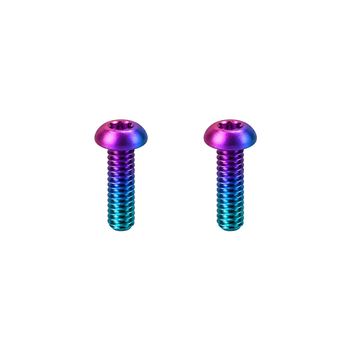 Titanium Specialized Stix Saddle Mount Screws — Candy Gloss
