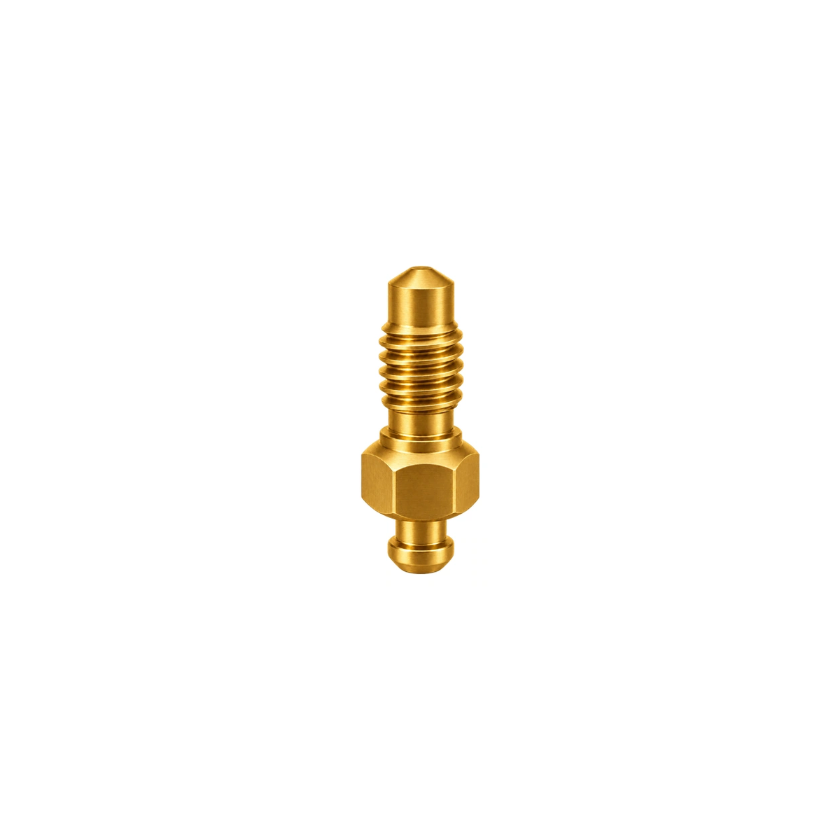 Titanium Shimano Brake Caliper Bleed Nipple — Gold
