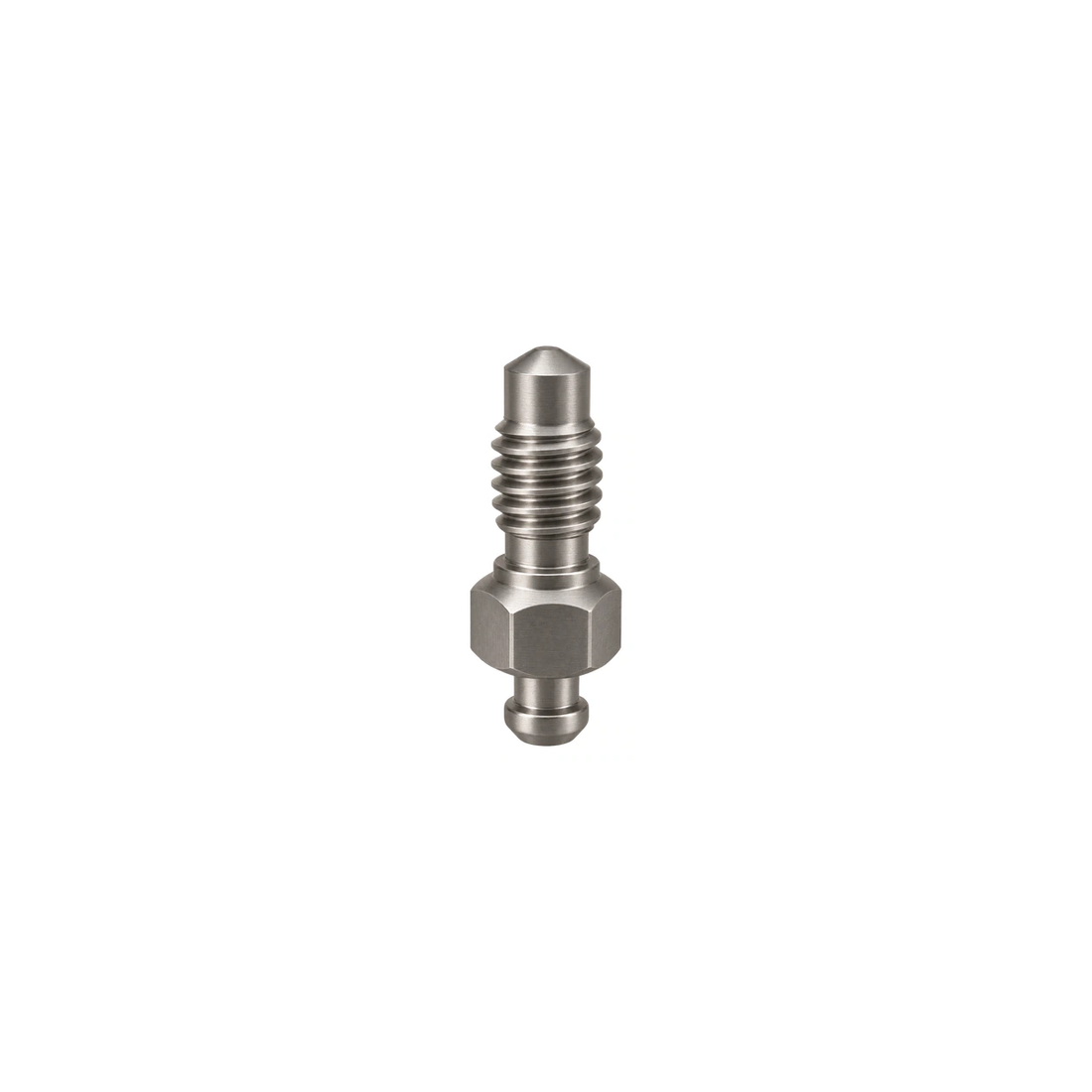 Titanium Shimano Brake Caliper Bleed Nipple — Raw Titanium