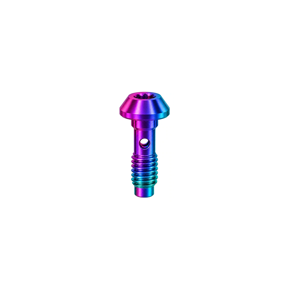 Titanium Magura MT Hose Banjo Bolt — Candy Gloss