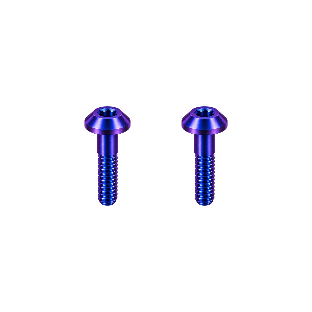 Titanium Shimano Ultegra R8170 Caliper Body Bolts — Blue Purple
