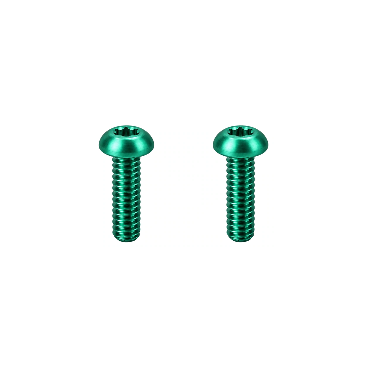 Titanium Wahoo Speedplay Axle Retaining Screws — Green