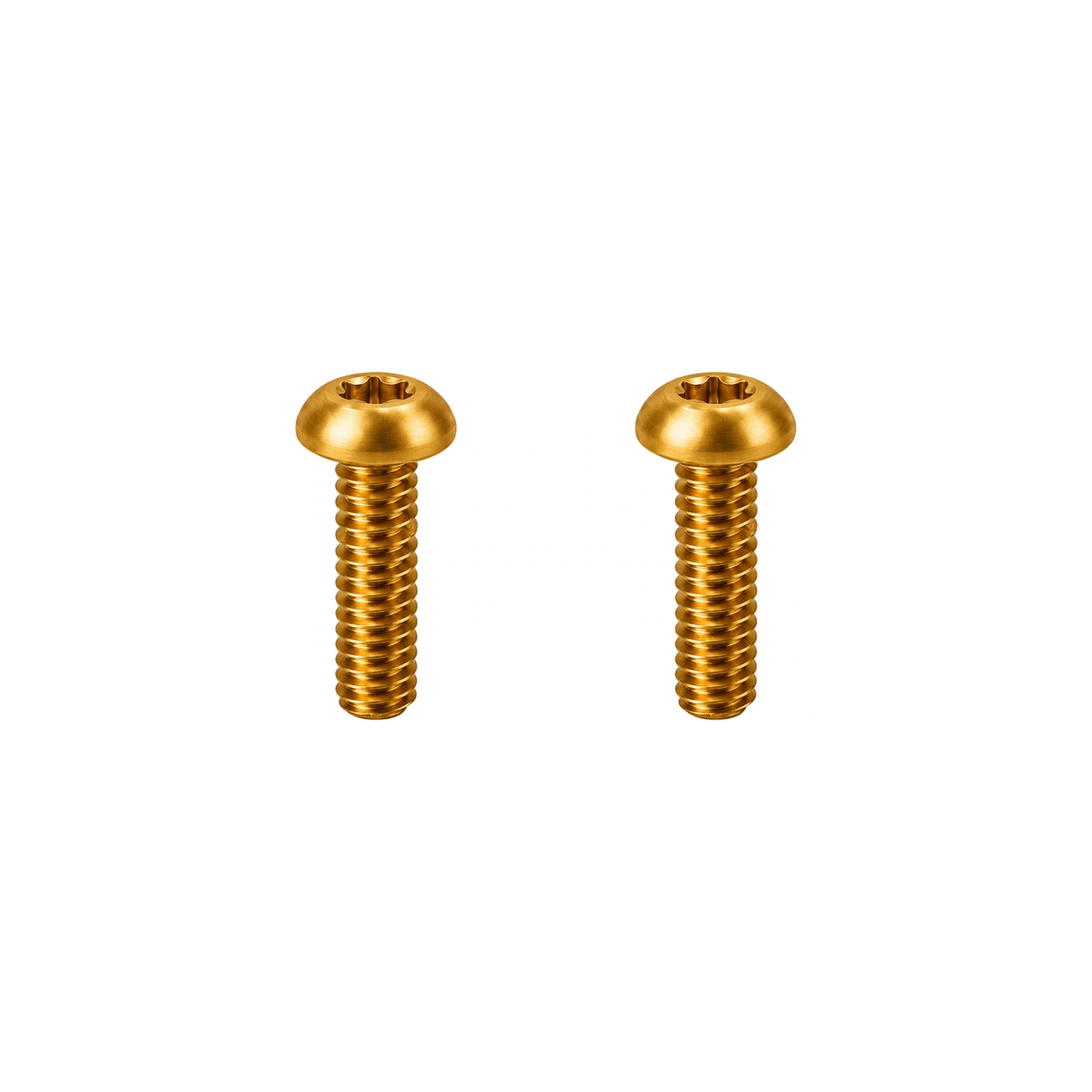 Titanium Wahoo Speedplay Axle Retaining Screws — Gold