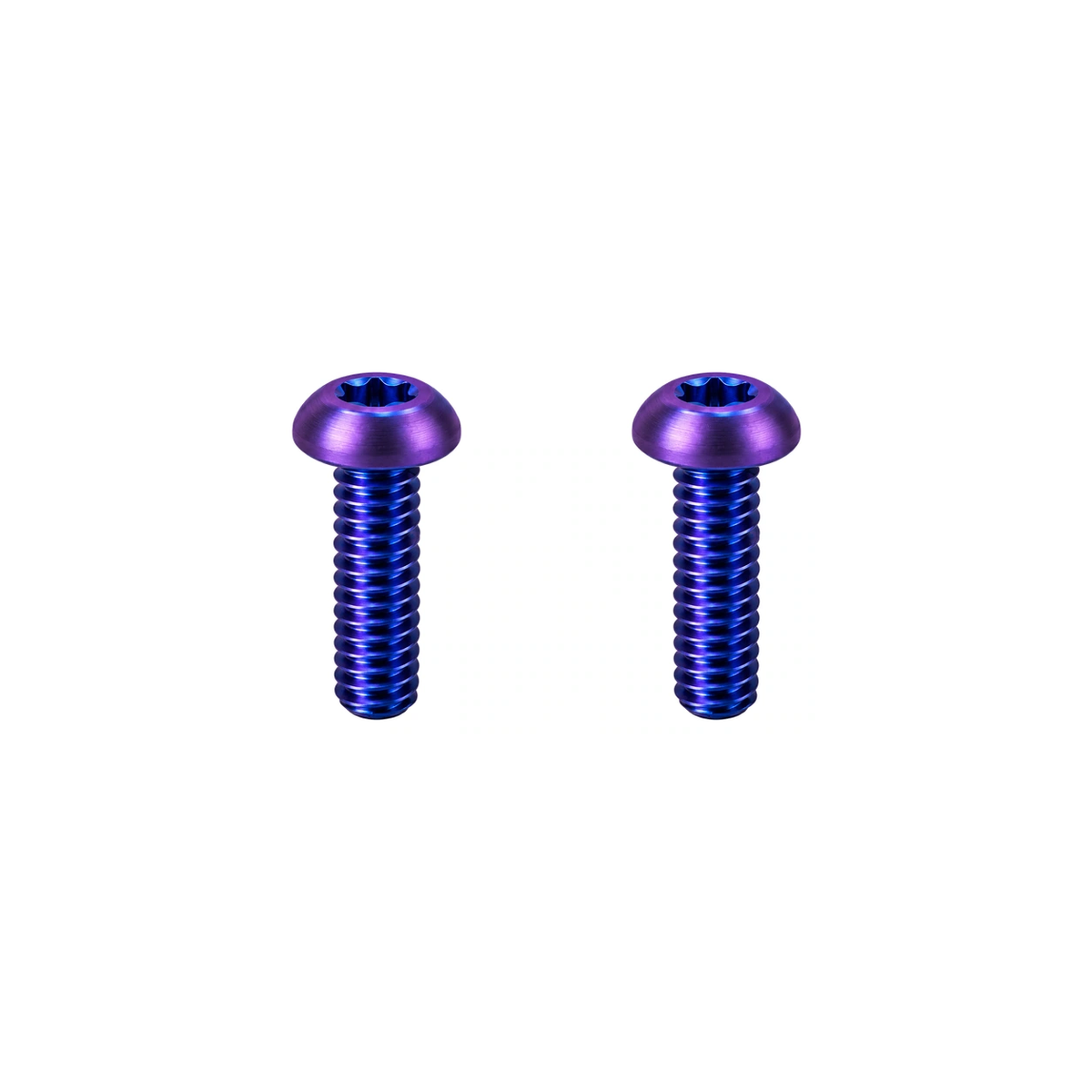 Titanium Wahoo Speedplay Axle Retaining Screws — Blue Purple