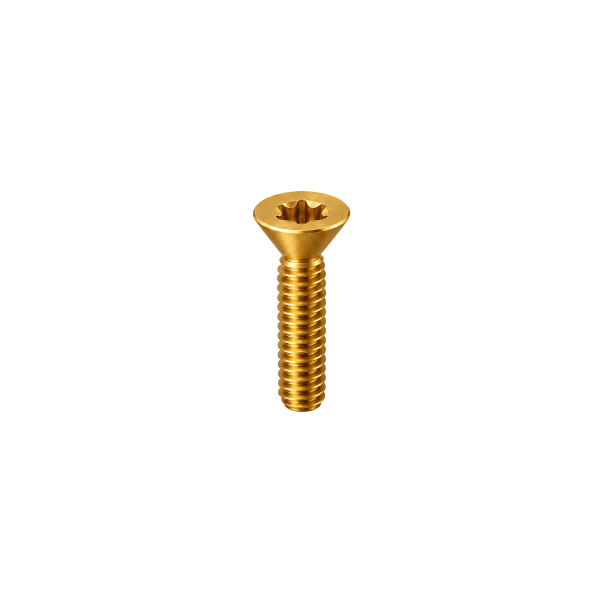 Titanium Canyon No.40 Derailleur Hanger Screw — Gold