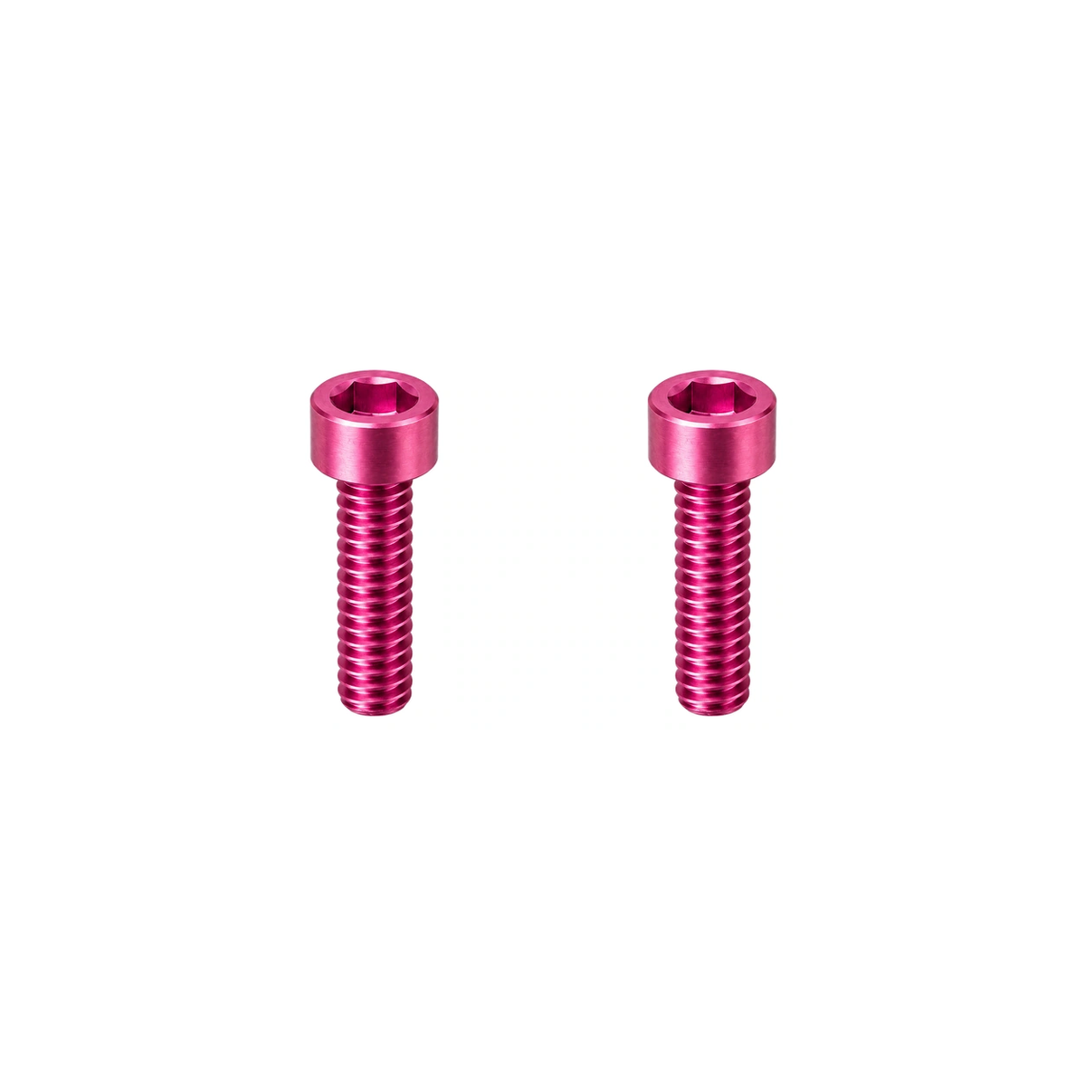 Titanium Merida Reacto Saddle Clamp Bolts — Champagne Pink