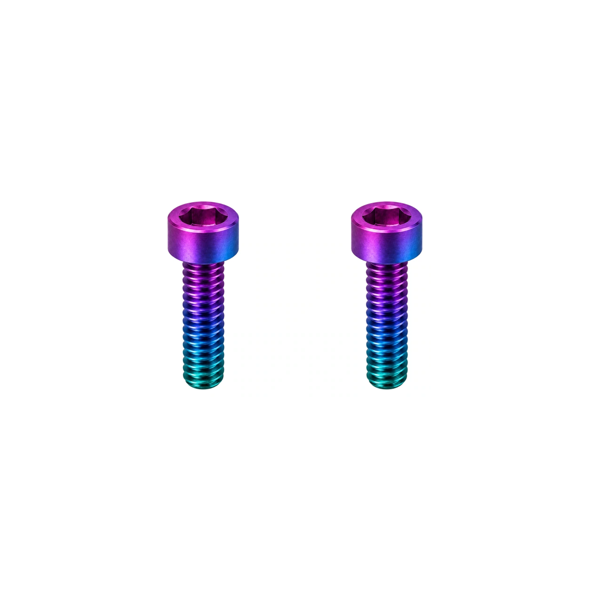 Titanium Merida Reacto Saddle Clamp Bolts — Candy Matte