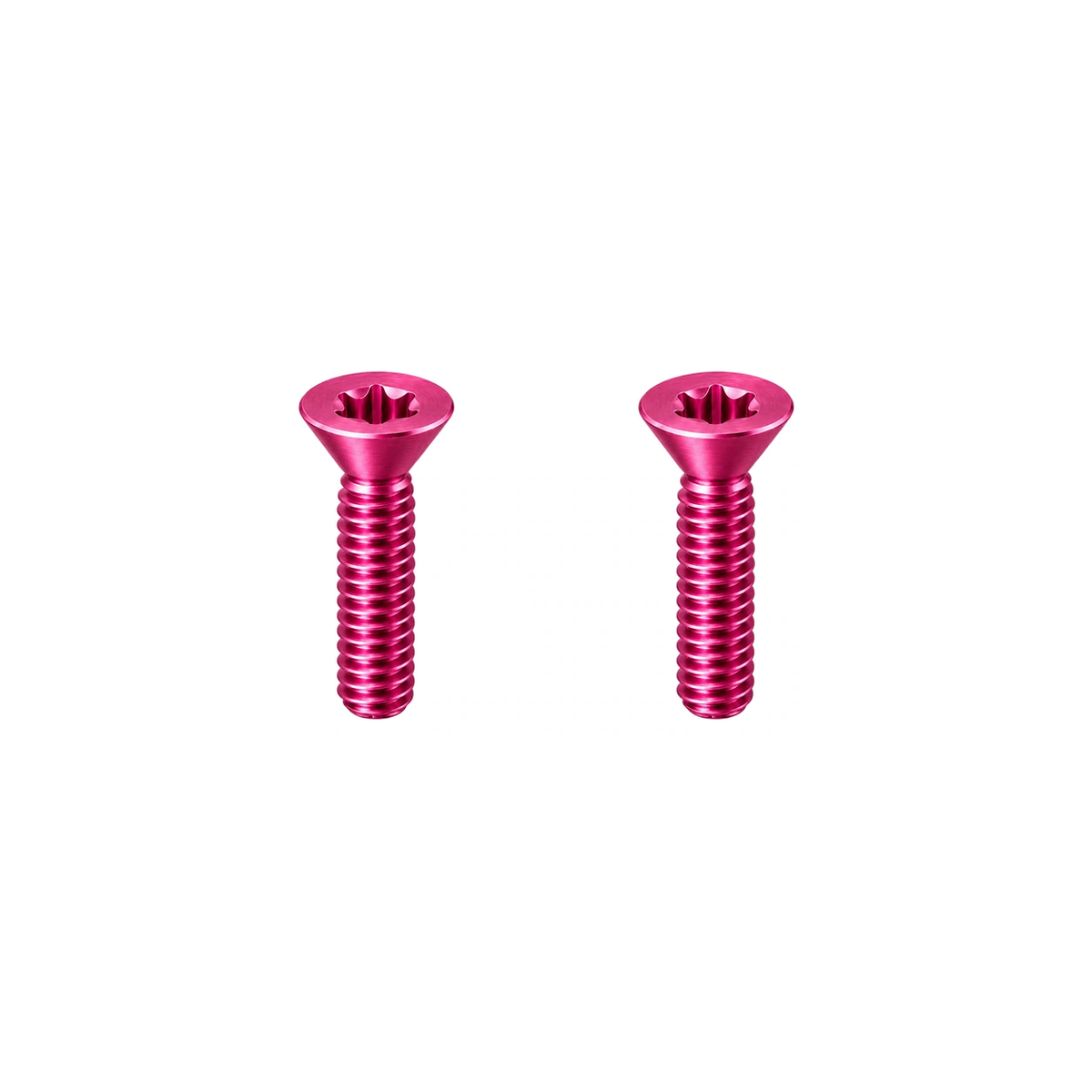 Titanium Folding Bike Front Carrier Block Bolts — Champagne Pink