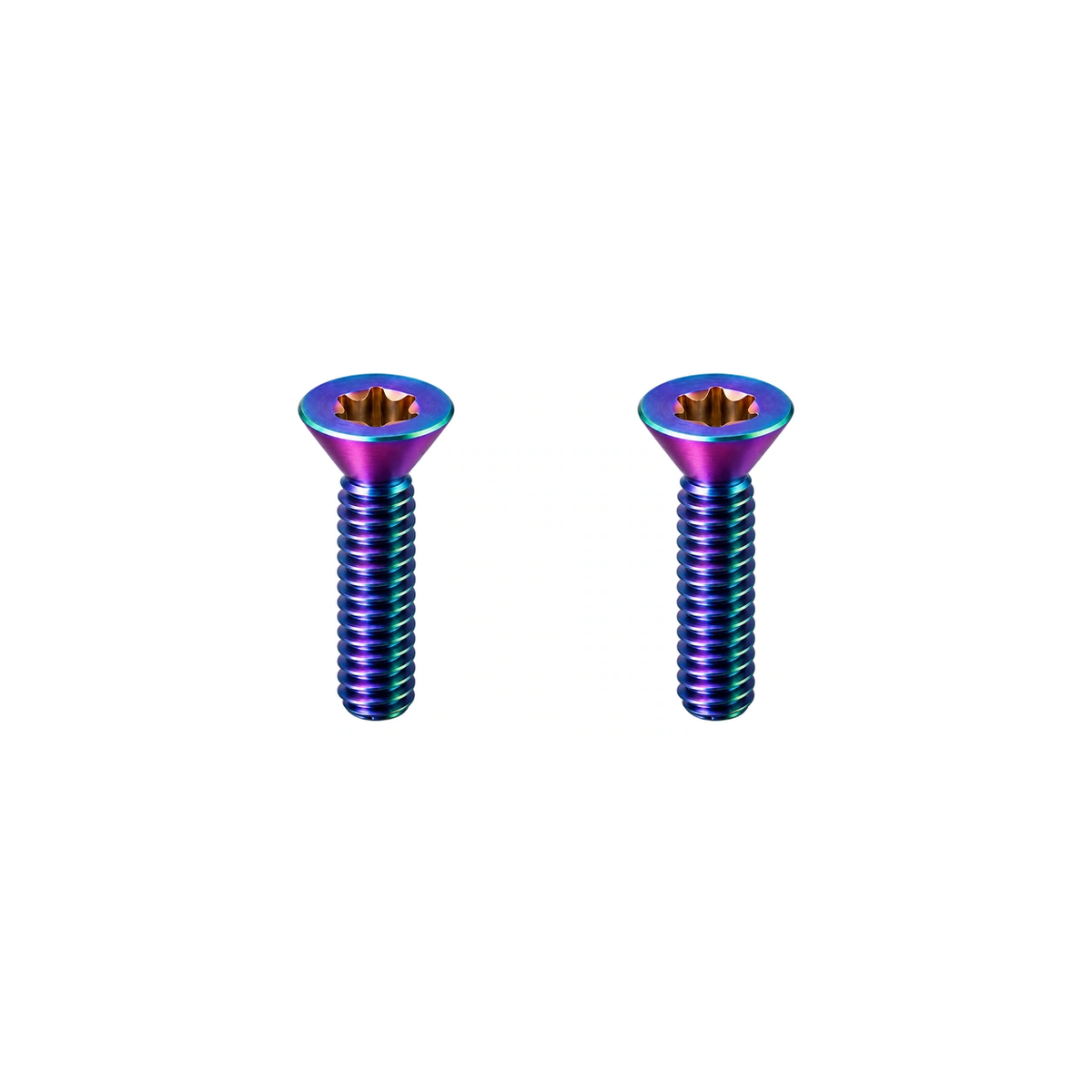 Titanium Folding Bike Front Carrier Block Bolts — Rainbow