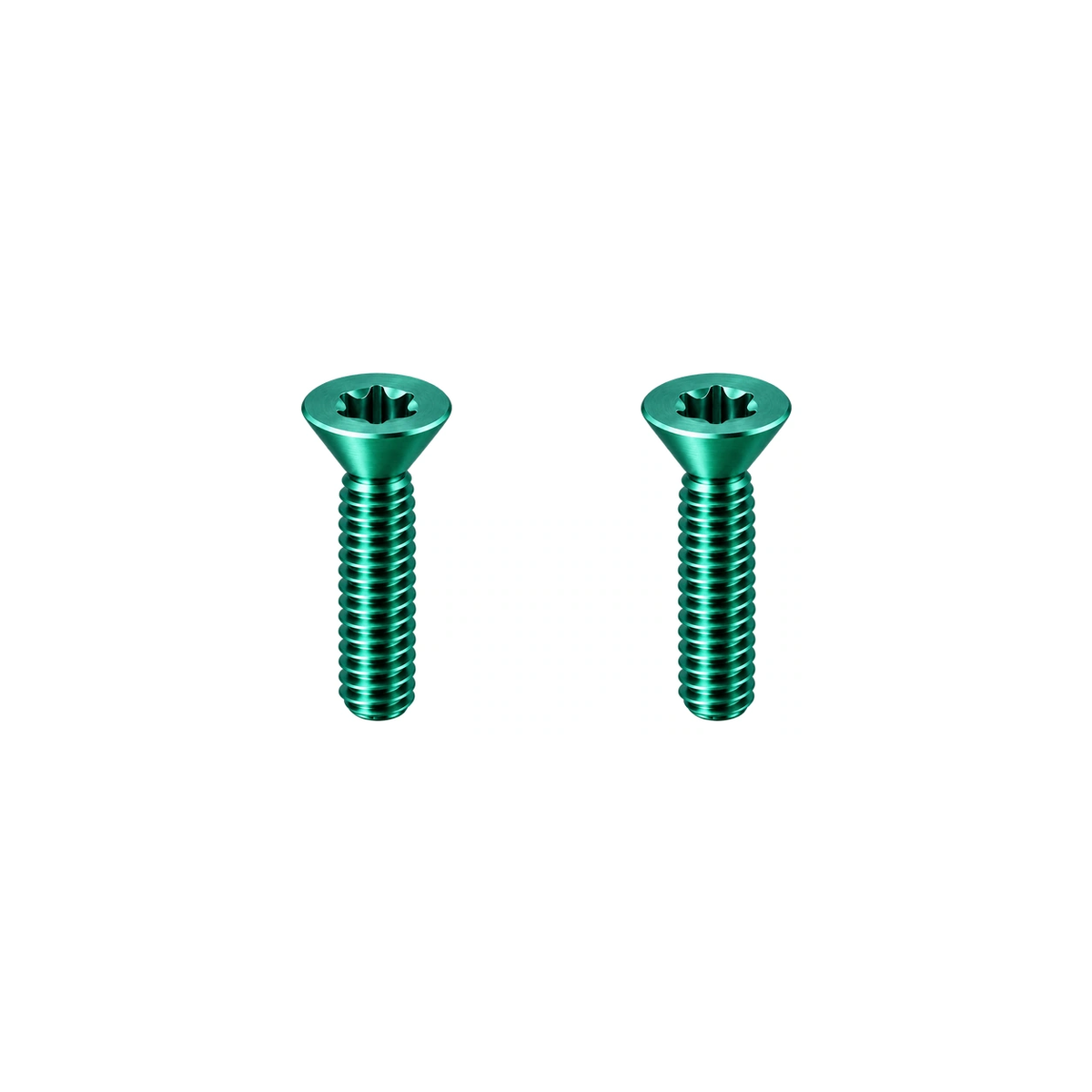 Titanium Folding Bike Front Carrier Block Bolts — Green