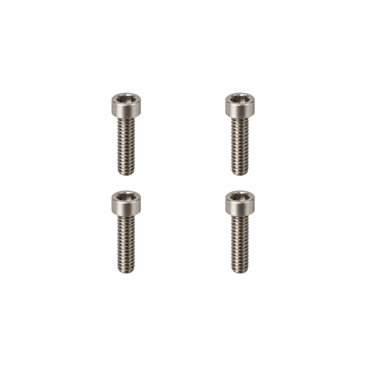 Titanium Brompton T-Line Handlebar Bolts — Raw Titanium