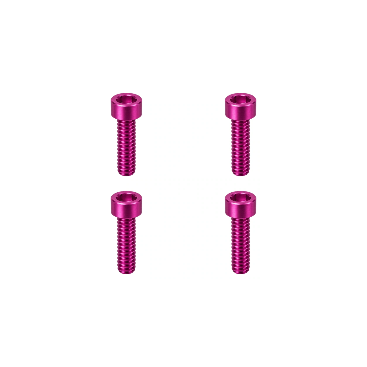 Titanium Brompton T-Line Handlebar Bolts — Magenta