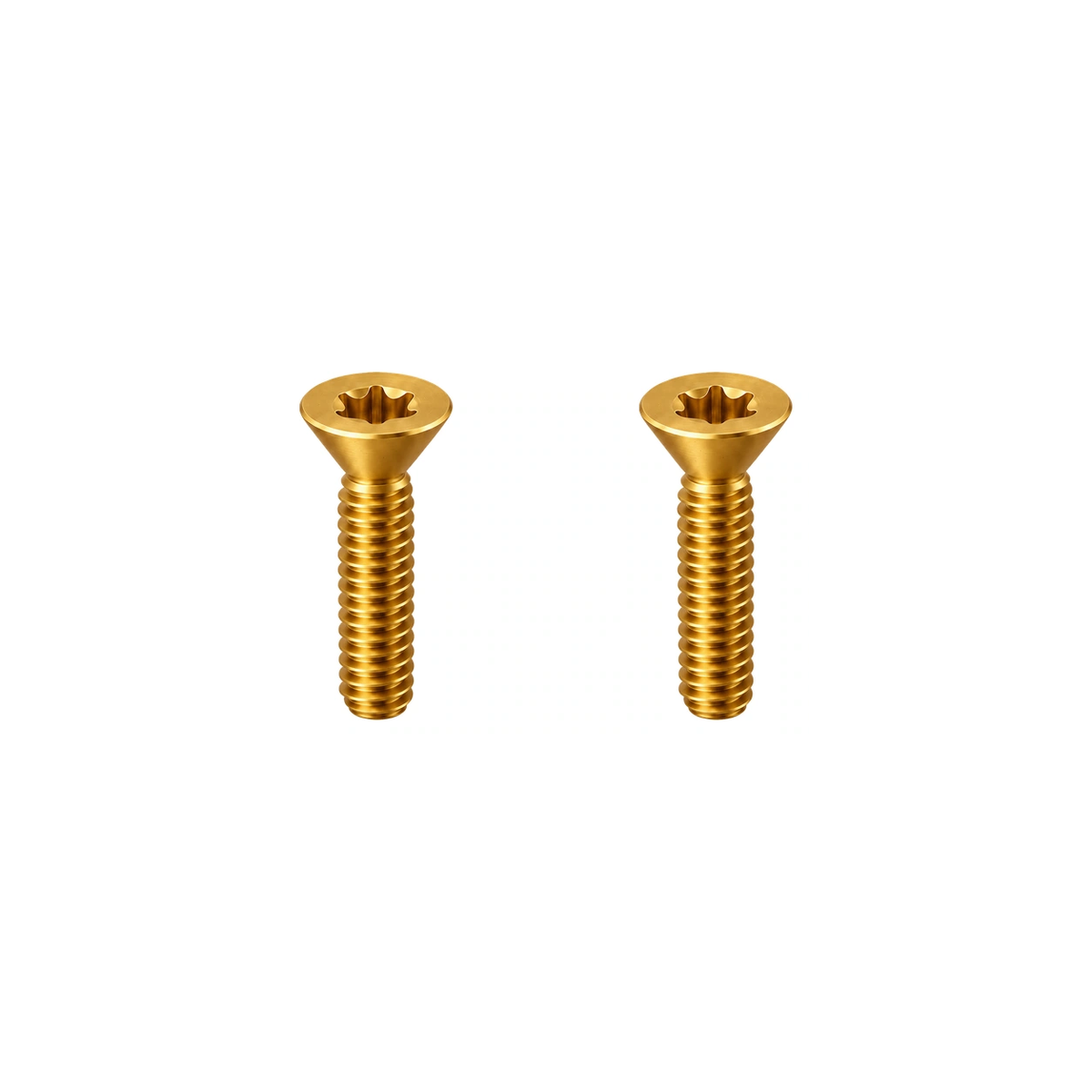 Titanium Canyon E388-16 Front Derailleur Hanger Bolts — Gold