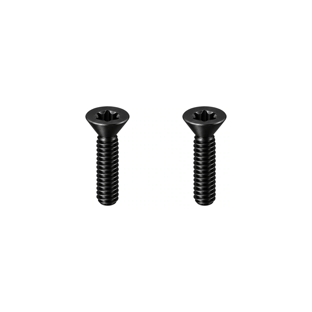 Titanium Canyon E388-16 Front Derailleur Hanger Bolts — Black