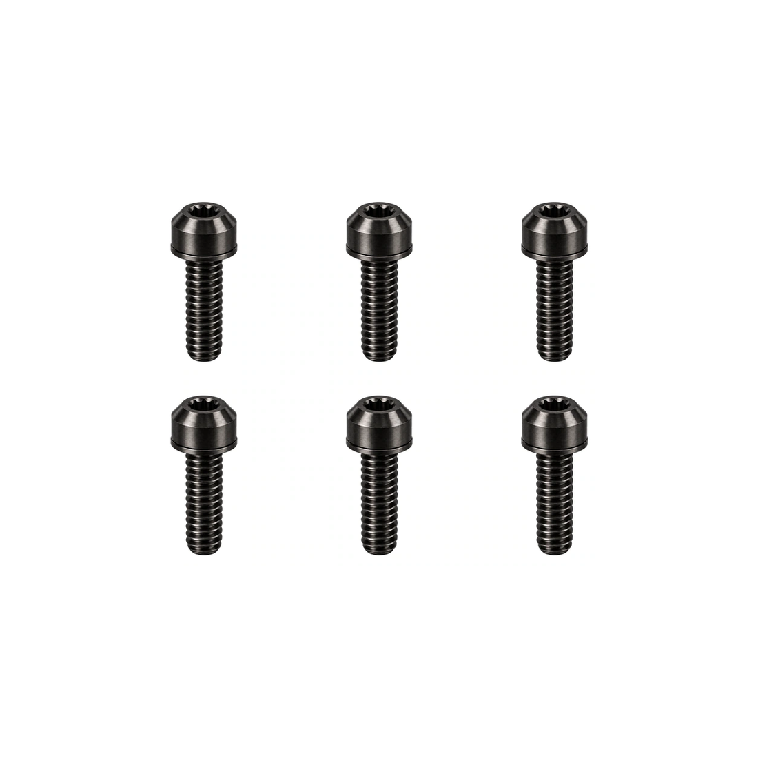 Titanium FSA Stem Bolt Set — Raw Titanium