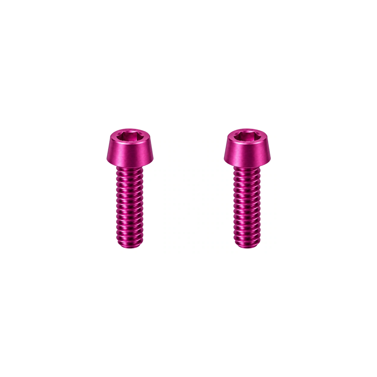 Titanium SRAM MTB Brake Lever Clamp Bolts — Magenta