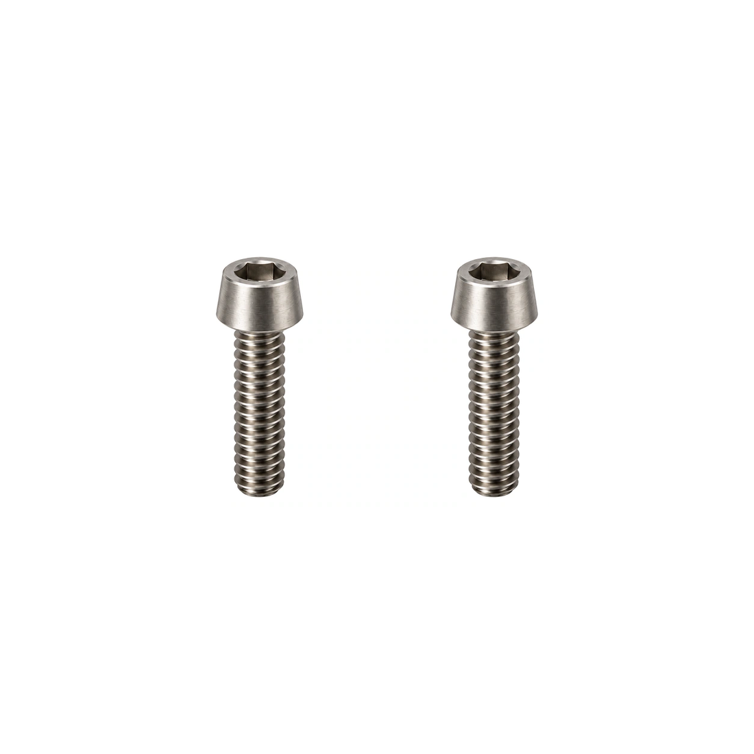 Titanium SRAM MTB Brake Lever Clamp Bolts — Raw Titanium