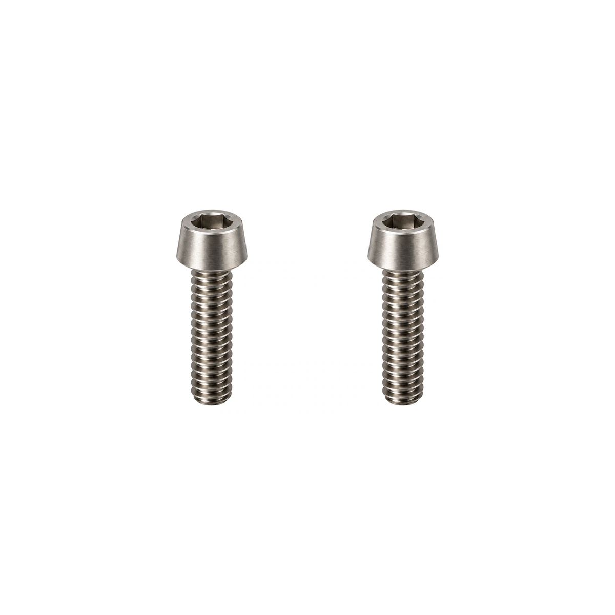 Titanium SRAM MTB Brake Lever Clamp Bolts — Raw Titanium