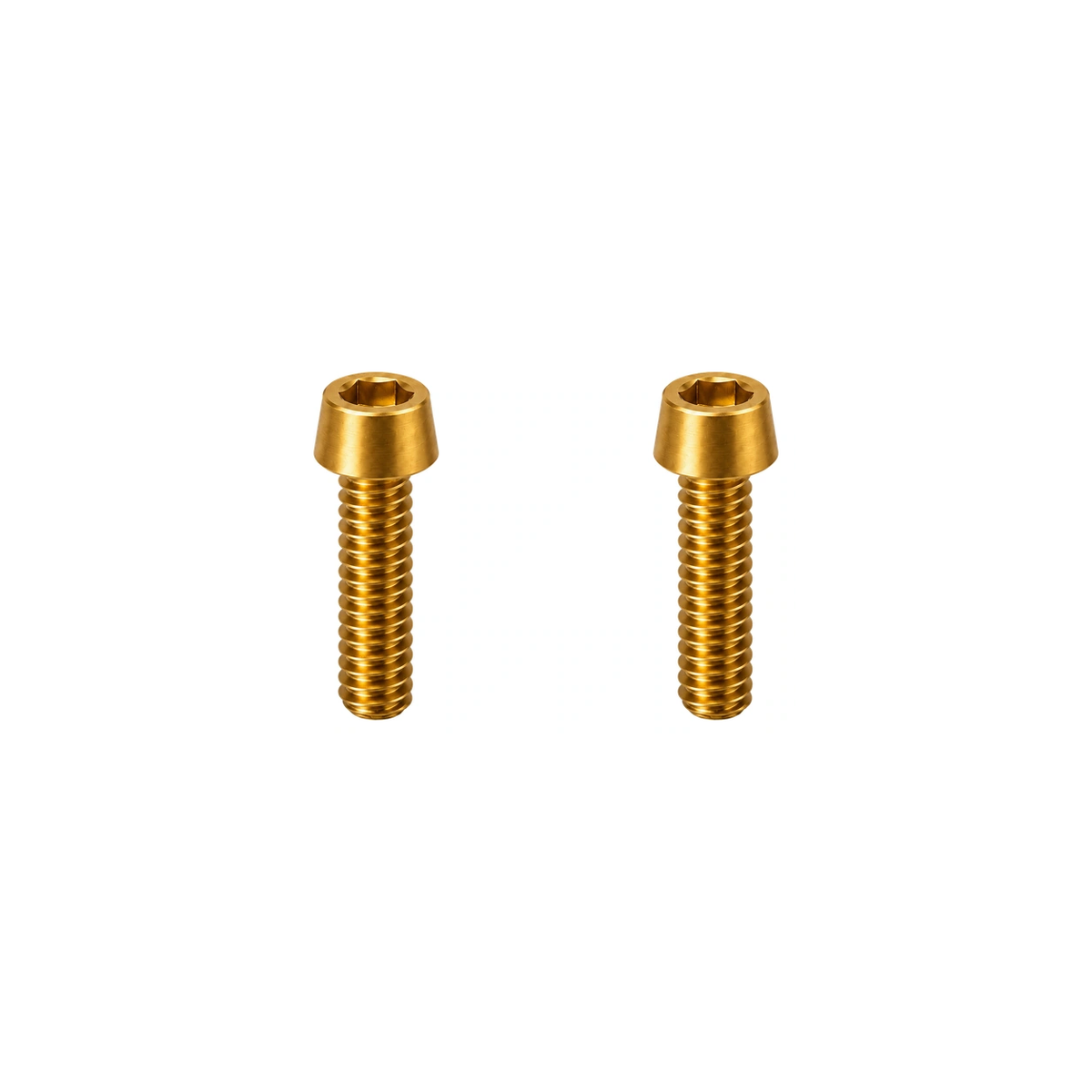Titanium SRAM MTB Brake Lever Clamp Bolts — Gold