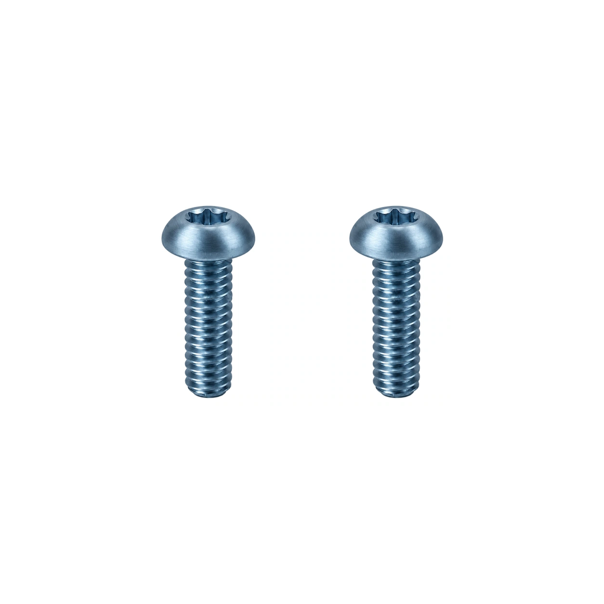 Titanium Brompton Brake Lever Clamp Bolts — Ice Blue