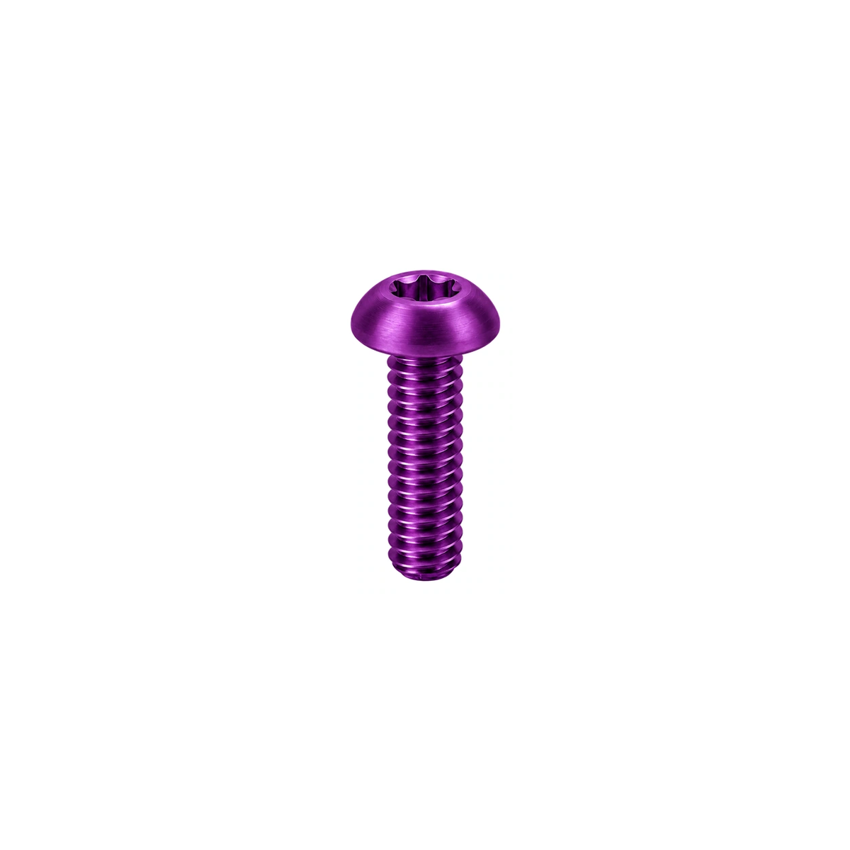 Titanium Folding Bike Easy Wheel Bolts — Purple