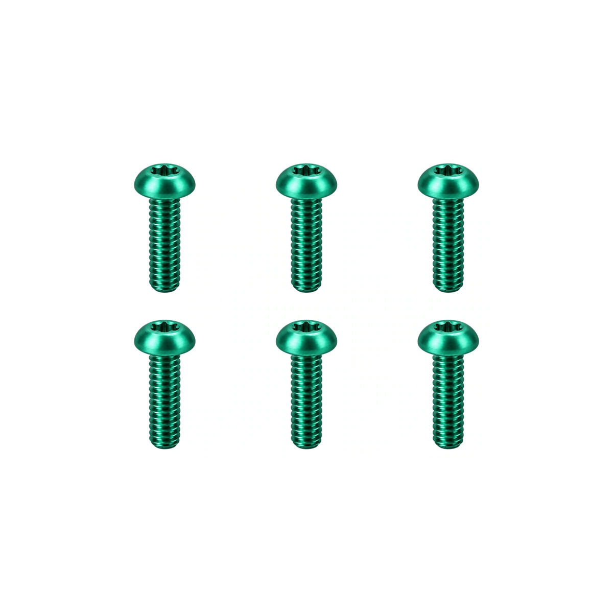 Titanium TIME Xpresso Cleat Bolt Set — Green