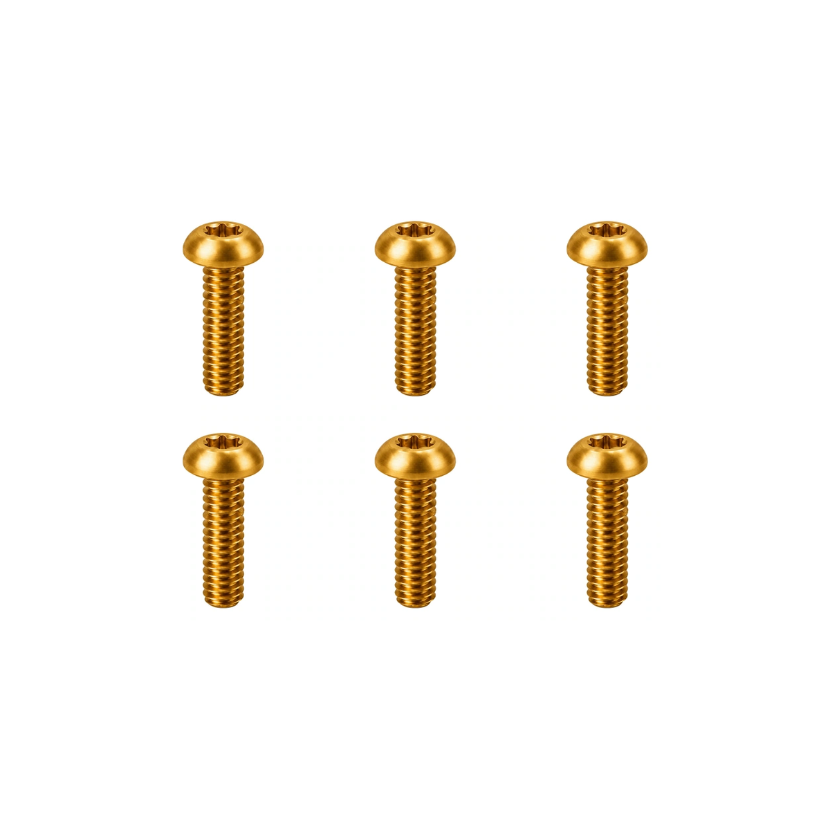 Titanium TIME Xpresso Cleat Bolt Set — Gold