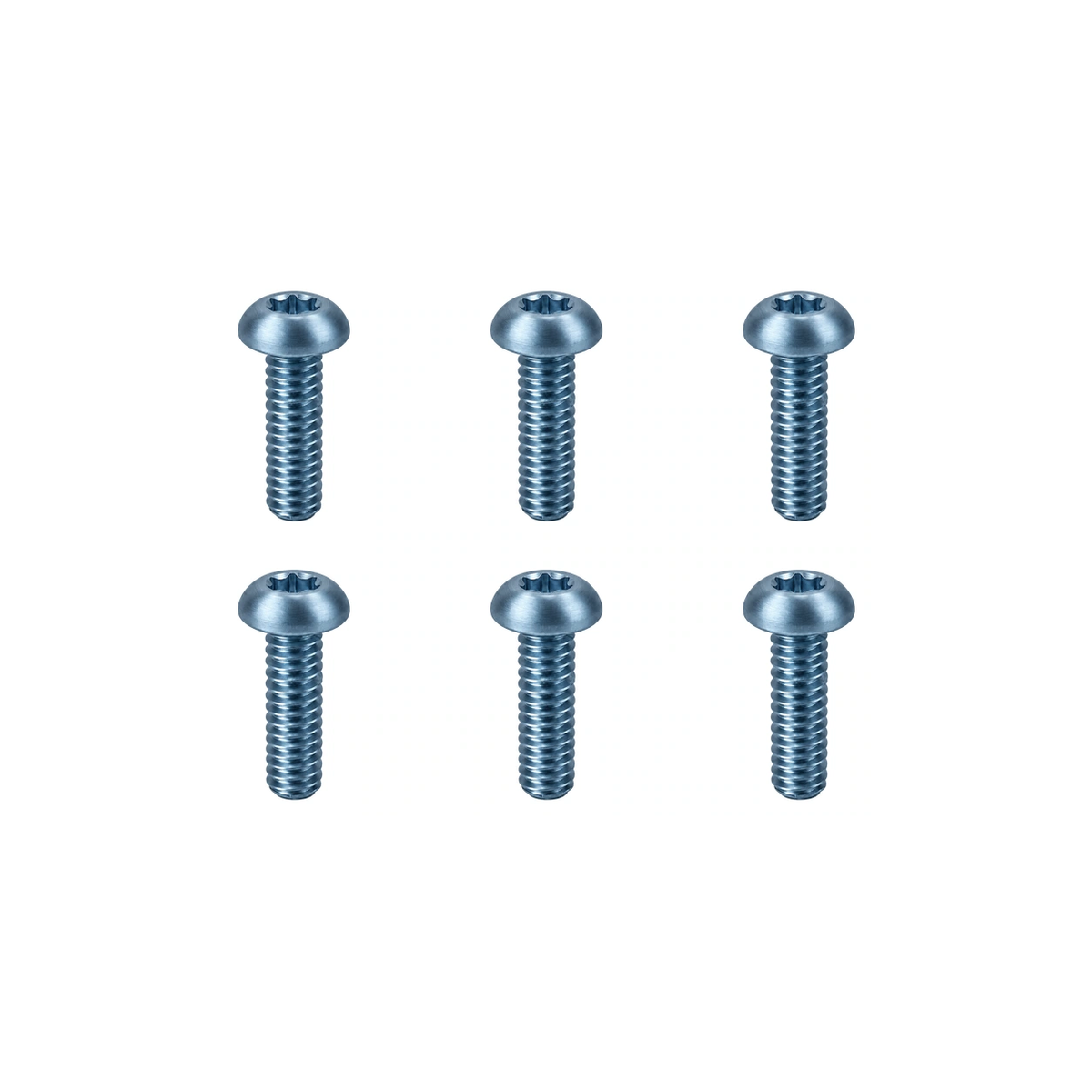Titanium TIME Xpresso Cleat Bolt Set — Ice Blue