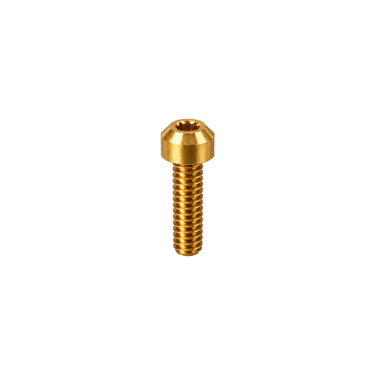 Titanium Shimano Shifter Clamp Bolts — Gold