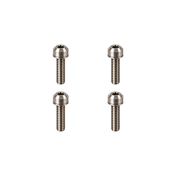 Titanium Brompton T-Line Stem Bolt Set — Raw Titanium
