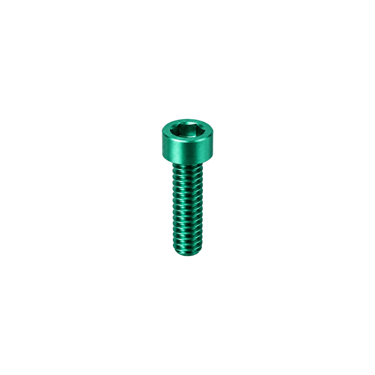 Titanium Fox FIT4 Damper Cover Bolt — Green