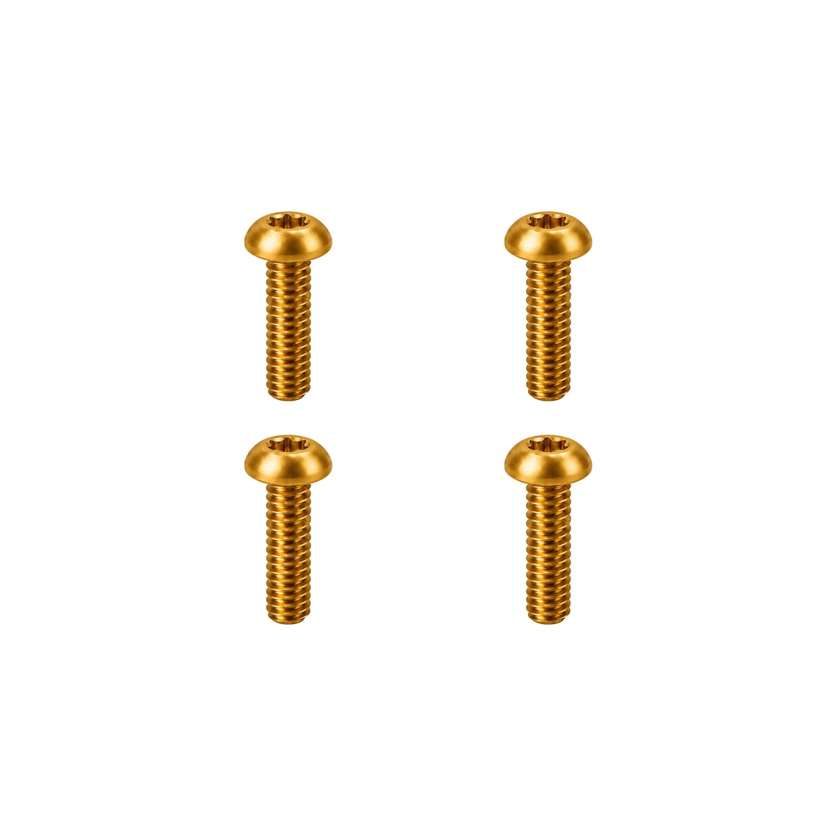 Titanium Hope Tech Reservoir Cover Screws — Gold