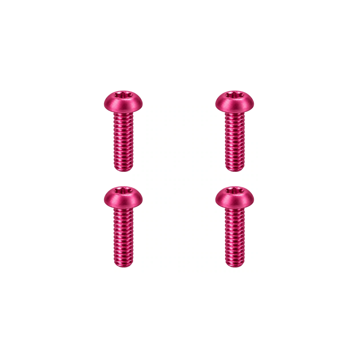 Titanium Hope Tech Reservoir Cover Screws — Champagne Pink