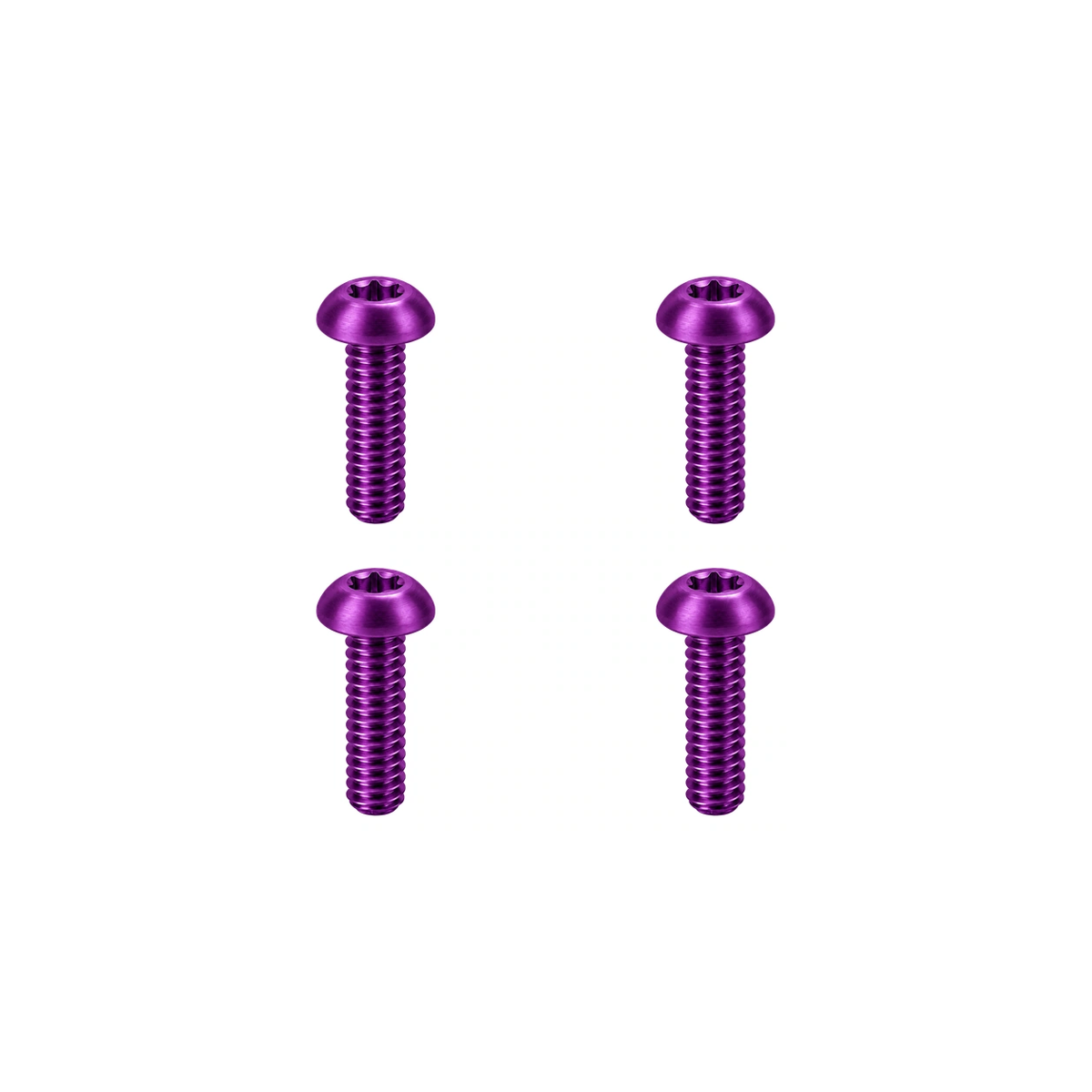Titanium Hope Tech Reservoir Cover Screws — Purple
