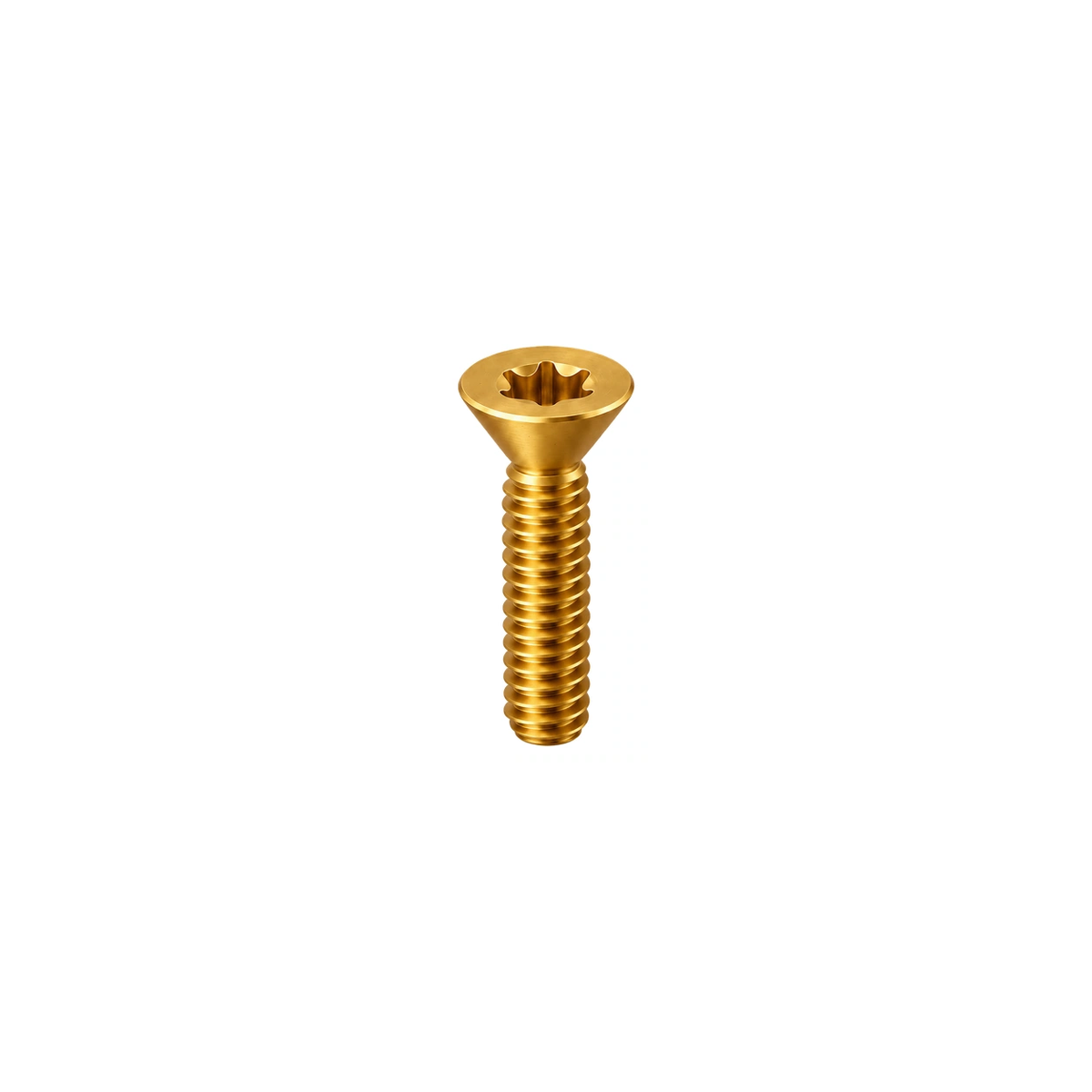 Titanium Brompton T-Line Main Stem Bolt — Gold