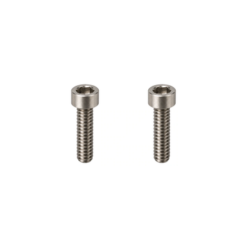 Titanium Fox 36 / 38 Mudguard Screws — Raw Titanium