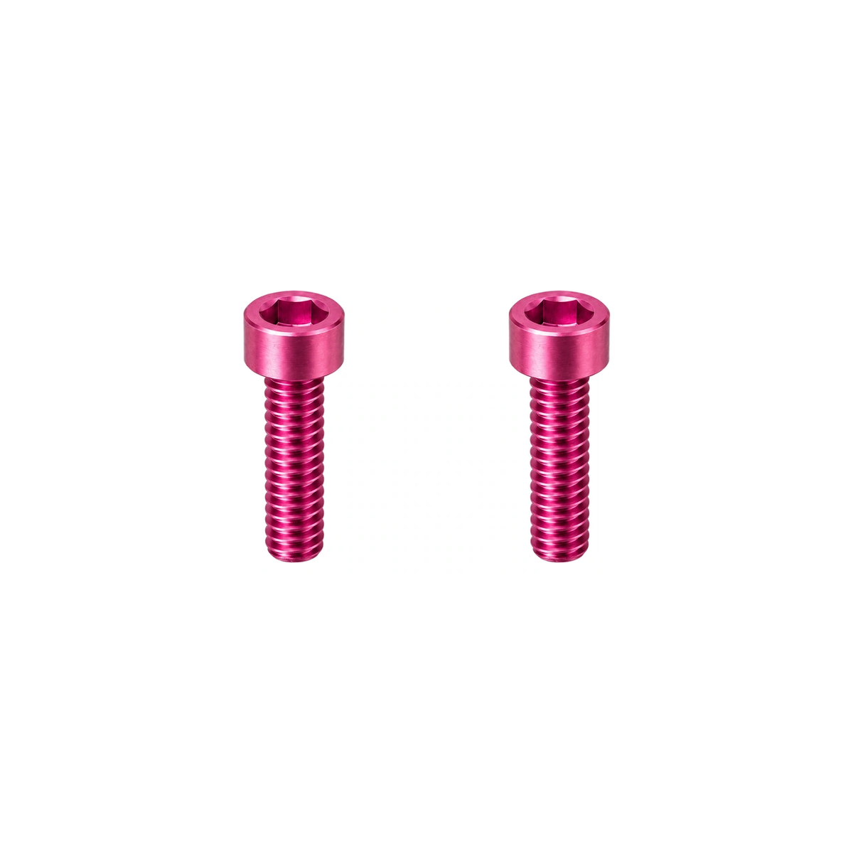 Titanium Fox 36 / 38 Mudguard Screws — Champagne Pink