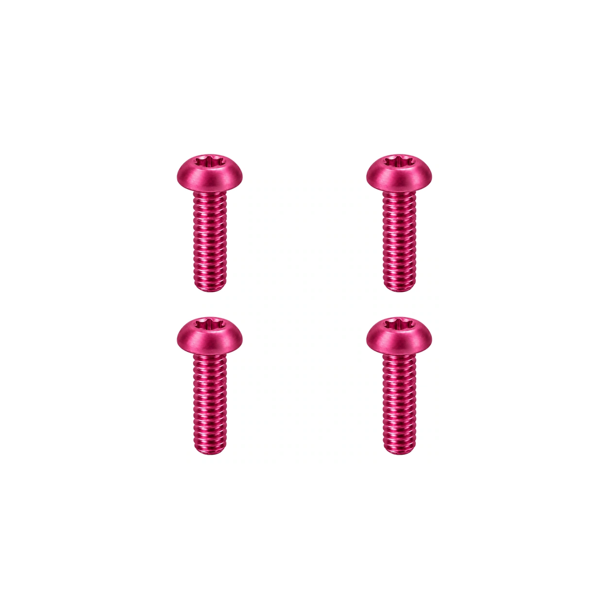 Titanium Paul Brake Lever Pivot Screws — Champagne Pink