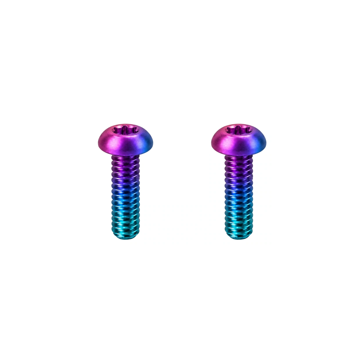 Titanium Paul Brake Lever Pivot Screws — Candy Gloss