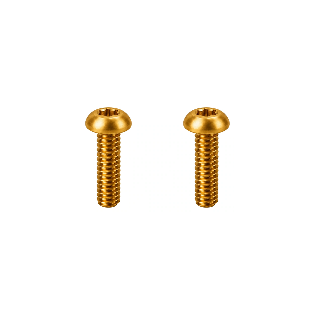 Titanium Paul Brake Lever Pivot Screws — Gold