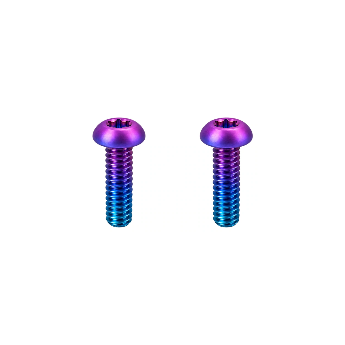 Titanium Paul Brake Lever Pivot Screws — Candy Matte